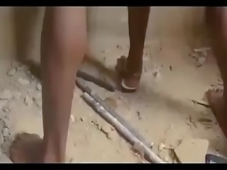 África nigerian kampung youths gangbang a virgin / part i
